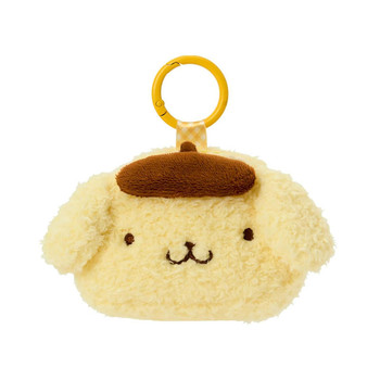 小物 pompom Sanrio PomPom Purin Face Shaped Mini Pouch With Carabiner 015695