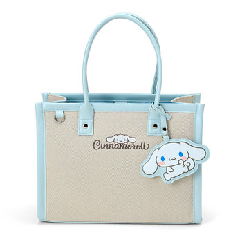 Sanrio Cinnamoroll Square Tote Bag With Charm 012408