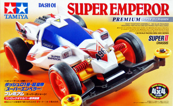 TAMIYA DASH 1 EMPEROR 1/32 未組立 Tamiya 18632 1/32 Mini 4WD Dash-01 Super Emperor (MS Chassis