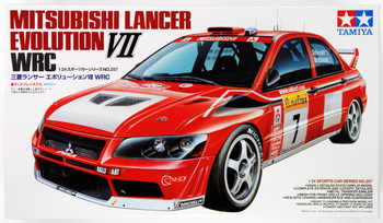 Tamiya 24257 Mitsubishi Lancer Evolution VII WRC 1/24 Scale