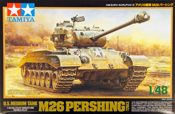 Tamiya 32537 US Medium Tank M26 Pershing 1/48 Scale Kit - Plaza Japan