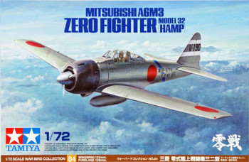 マルサン 3 ZERO FIGHTER Mitsubishi A6M3/3a ZERO FIGHTER Model 22 (ZEKE) | IPMS/USA