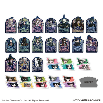 V3 Sticker Kit Bandai New Danganronpa V3 Mobile Sticker Collection 1Box 20pcs (FULL B