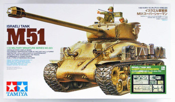 Tamiya 25180 Israeli Tank M51 w/ABER Photo Etched Parts 1/35