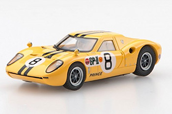 Ebbro 45345 Prince R380 1966 Japan GP IKUZAWA No.8 Yellow 1