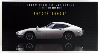 Ebbro 24030 TOYOTA 2000GT (White) 1/24 Scale | PlazaJapan