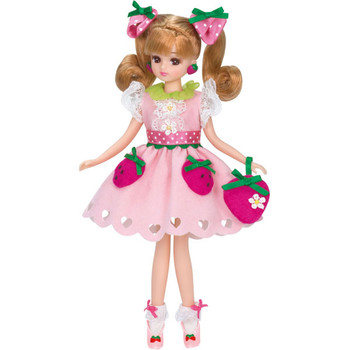 Takara Tomy Licca Doll LD-08 Milky Strawberry (971658)