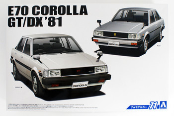 Aoshima 55243 Model Car 71 Toyota E70 Corolla S | PlazaJapan