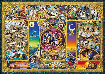 Disney Characters Collection 1000 Piece Jigsaw Puzzle Tenyo