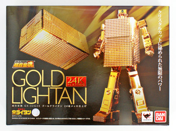 Bandai Soul of Chogokin GX-32R Gold Lightan | PlazaJapan