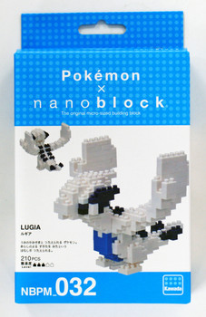 Kawada NBPM-032 nanoblock Pokemon Lugia (Rugia) | PlazaJapan