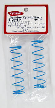 Kyosho IS106-814 Big Shock Spring(M/Light Blue/8-1.4/L=84)