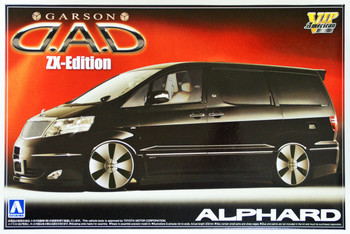 Aoshima 48535 Toyota Alphard ZX Garson D.A.D 1/24 Scale Kit
