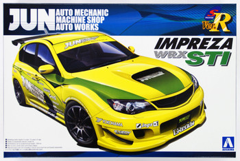 Aoshima 50552 Subaru GRB Impreza WRX STI JUN Version 1/24 Scale