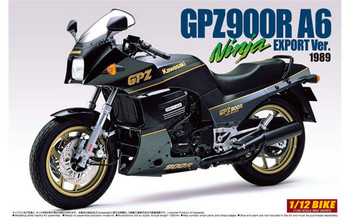 Aoshima Naked Bike 08 01240 Kawasaki GPZ900R A6 Ninja Export