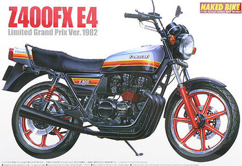 Aoshima Naked Bike 68 47705 Kawasaki Z400FX E4 Limited 1/12 Scale
