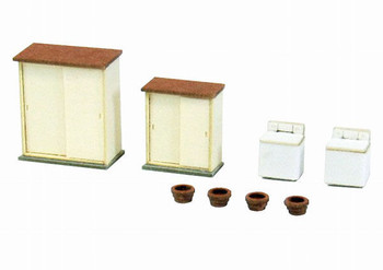 Sankei MP04-81 Japanese House Accessories B 1/150 N Scale