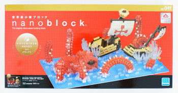 Kawada NB-041 nanoblock Kraken King of the Sea | PlazaJapan