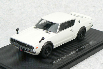 Ebbro 44074 NISSAN SKYLINE GT-R KPGC110 White 1/43 Scale - Plaza Japan Ebbro 44074 NISSAN SKYLINE GT-R KPGC110 White 1/43 Scale - Plaza Japan
