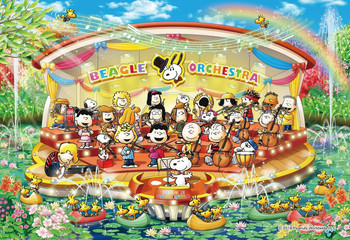 Epoch Jigsaw Puzzle 26-301s Snoopy Orchestra | PlazaJapan