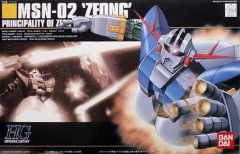 Bandai HGUC 022 GUNDAM MSN-02 ZEONG 1/144 | PlazaJapan