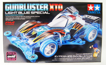Tamiya Mini 4WD 95439 Gunbluster XTO Light Blue | PlazaJapan