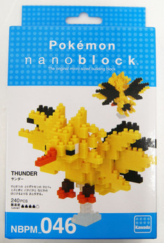 Kawada Nbpm 046 Nanoblock Pokemon Zapdos Thund Plazajapan