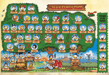 ジグソーパズル『THE DUCK FAMILY TREE』ドナルドダック 4905823940440_93e237376a3ab296