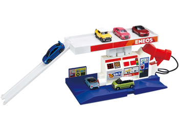 Takara Tomy Tomica World Job Experience Set Full of Sounds Gas