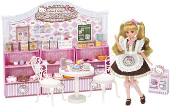 Takara Tomy Licca-chan Hello Kitty Sweets Cafe (117186)