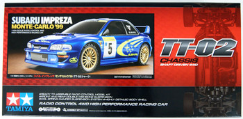 Tamiya 58631 Subaru Impreza Monte Carlo 1999 (TT-02 Chassis) 1/10
