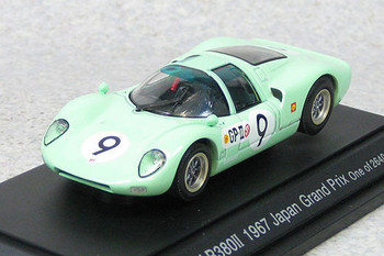 Ebbro 44705 Nissan R380 II 1967 Japan Grand Prix #9 (Green
