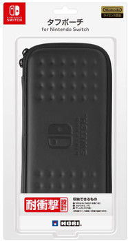 Hori Tough Hard Pouch Black for Nintendo Switch - Plaza Japan