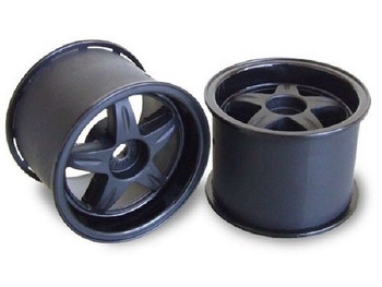 Kawada RC TUM37K VX Wide Black Wheel For Mini