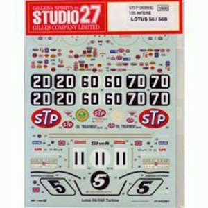 Studio27 ST27-DC693C Lotus 56/56B Decal for AMT | PlazaJapan