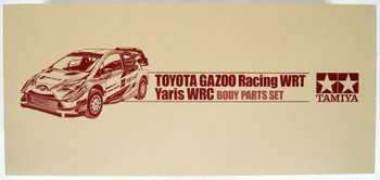 Tamiya 51608 (SP.1608) Toyota Gazoo Racing WRT/Yaris WRC Body Set