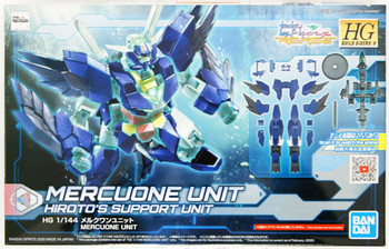 Bandai Spirits – Kit De Modèles HG 1/144 Mercuone Weapons – Gundam Build Divers Re:Rise – Pièces Pour Personnaliser Core Gundam – Produit Officiel Avec Logo Bluefin