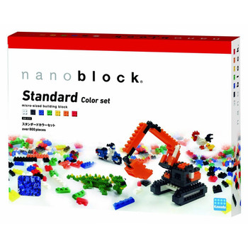 Ameo.nanoda グッズ4種 Kawada NB-014 nanoblock Standard Color Set - Plaza Japan