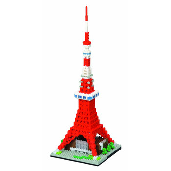 Kawada NB-018 nanoblock Tokyo Tower Deluxe Edition - Plaza Japan