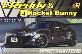 Aoshima 07631 TOYOTA 86 2012 Greddy&Rocket Bunny Volk Racing