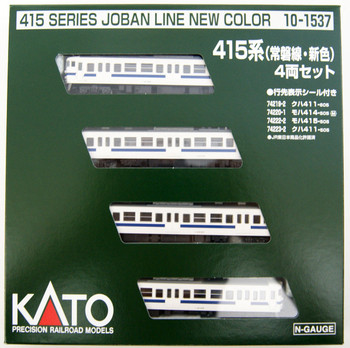 Kato 10-1537 Series 415 Joban Line New Color 4 Cars Set (N scale)