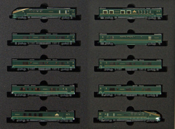 Kato 10-1570 Series 87 'Twilight Express Mizukaze' 10 Cars Set (N scale)