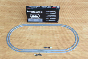 Rokuhan R062 Rail Set C Double Track Oval Set (1/220 Z Scale)