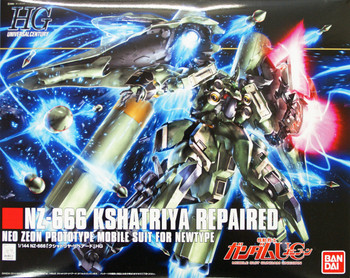 Bandai HGUC 179 GUNDAM NZ-666 KSHATRIYA | PlazaJapan