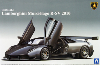 Aoshima 07105 Lamborghini Murcielago R-SV 2010 1/24 Scale