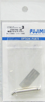 Fujimi Metal Muffler BMF3 113883 Metal Muffler for FZR750 1985 (1 