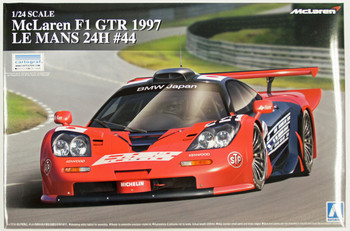 Aoshima 07464 McLaren F1 GTR 1997 Le Mans 24H #44 1/24 Scale