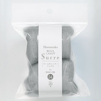 H441-126-54 Wool Candy Sucre Solid No.54 | PlazaJapan