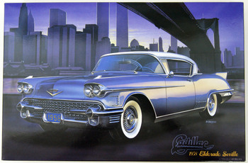 1/24 1958 Cadillac Eldorado Seville (Hard Top) Plastic Model