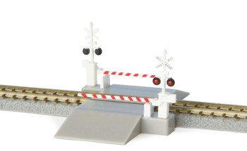 S045-2 Railroad Crossing Set (US Type) (Z Scale)
